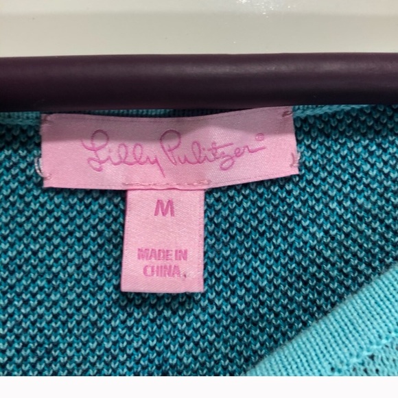 Lilly Pulitzer Animal Stripe Poly Sweater Dress - Picture 5 of 7